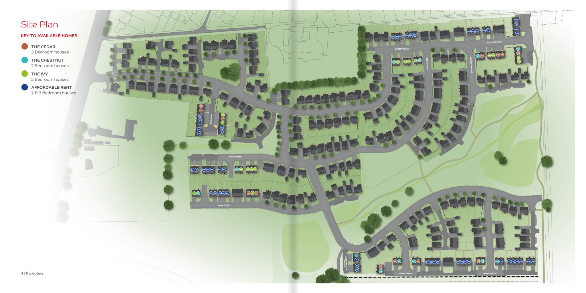 The Colleys Shared ownership homes, Grantham, Lincolnshire EMH