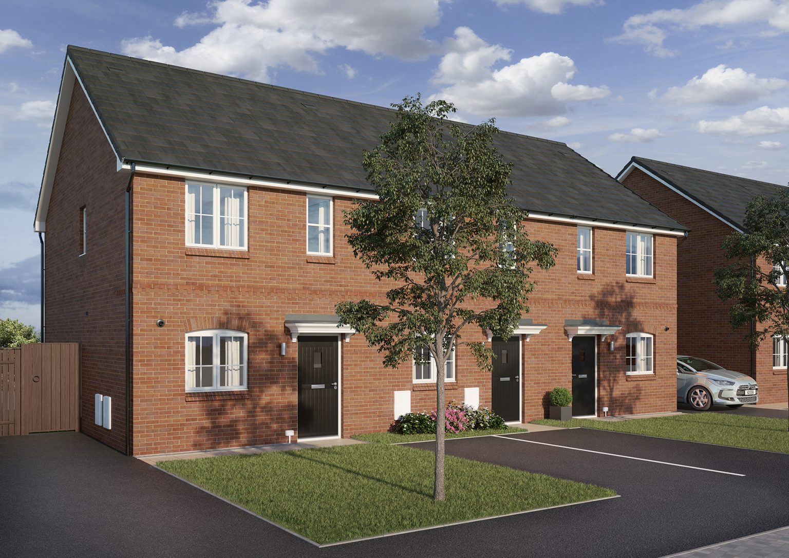 The Colleys Shared ownership homes, Grantham, Lincolnshire EMH