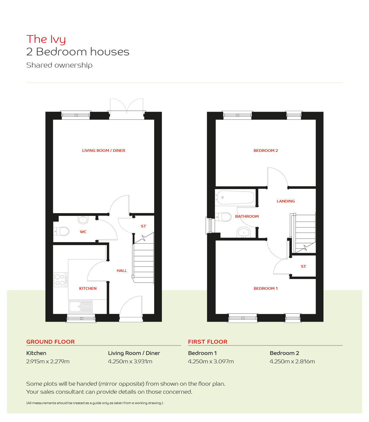 The Colleys Shared ownership homes, Grantham, Lincolnshire EMH